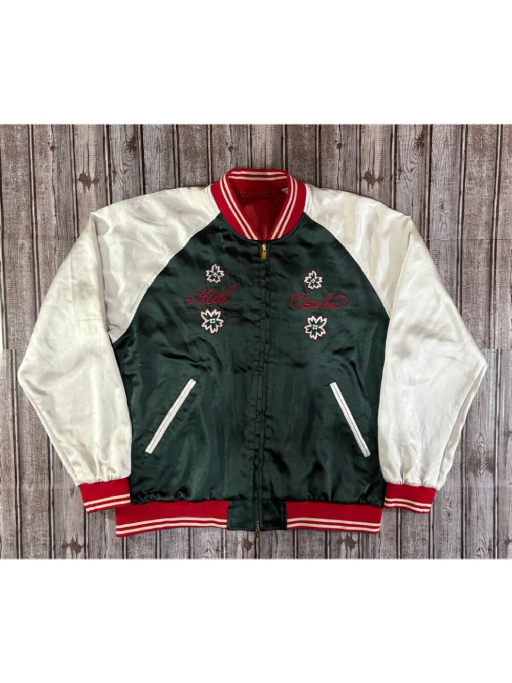 Kith Osaka Souvenir reversible bomber Jacket Size L c… - Gem